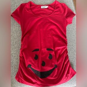 Maternity Kool aid Halloween shirt